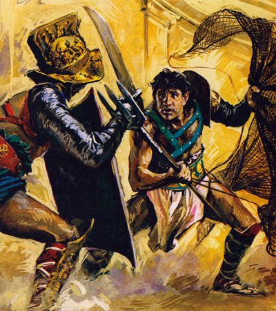 romerske gladiatorer af English School